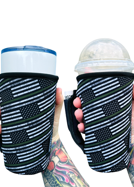 Green Line 20oz Large Coffee / Tea / Tumbler Handler™