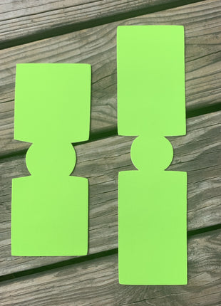 Lime Green Unsewn Can Cooler