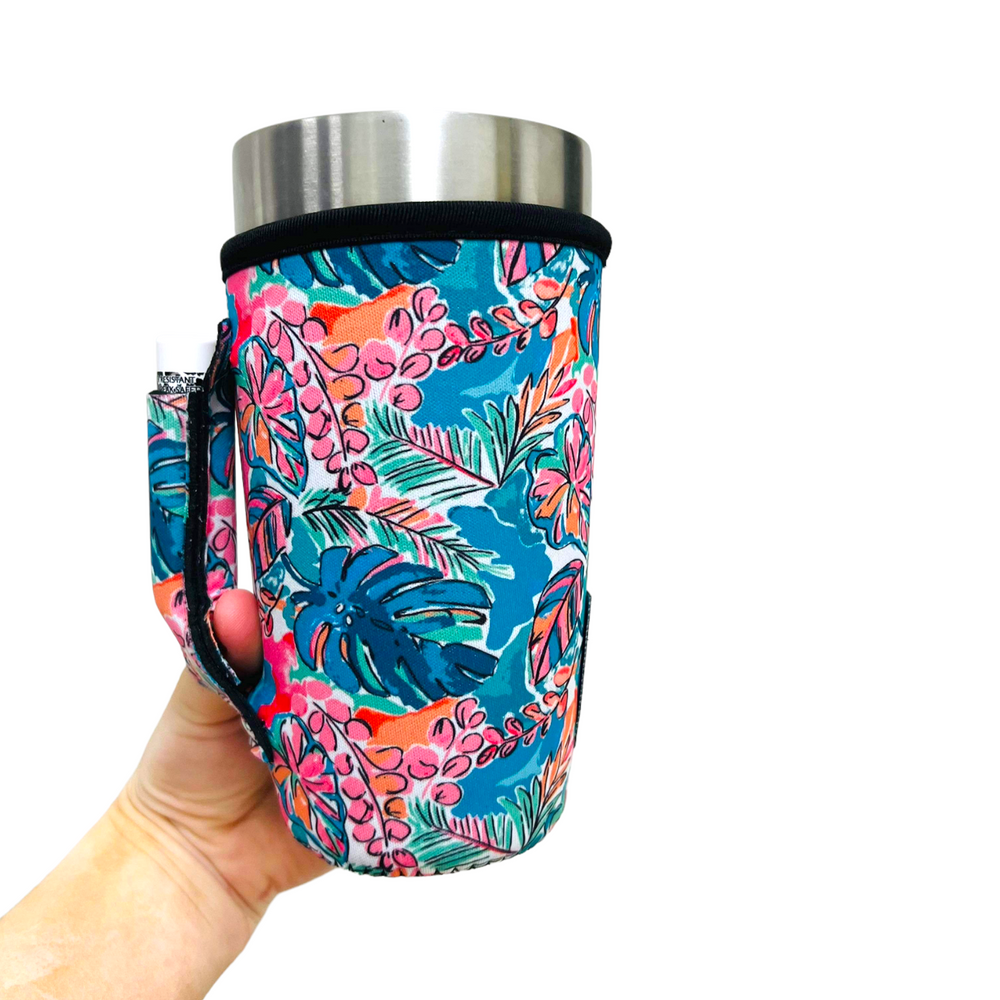 Beach Babe 20oz Large Coffee / Tea / Tumbler Handler™