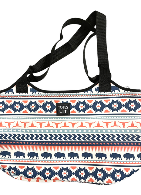 Buffalo Aztec Neoprene Beach Tote