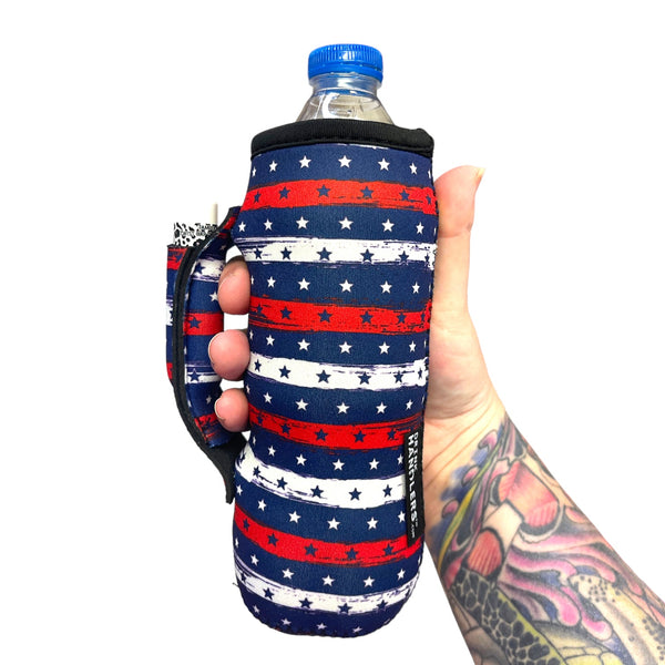 Stars & Stripes 16-24oz Soda & Water Bottle / Tallboy Can Handler™