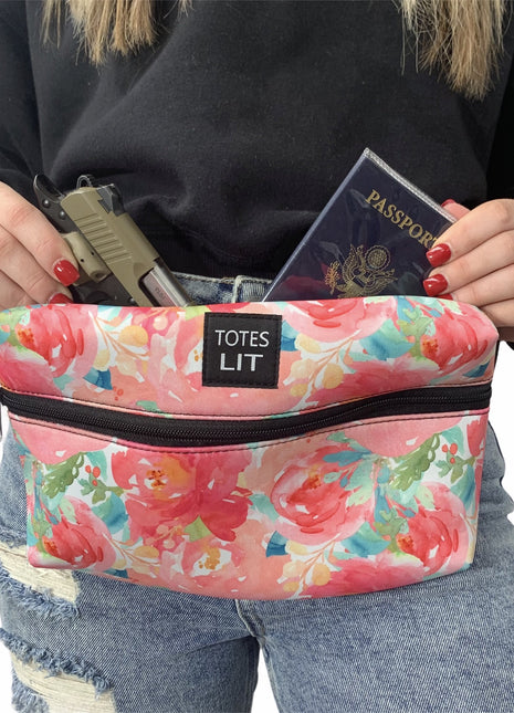 Summer Blooms Fanny Packin' Tote