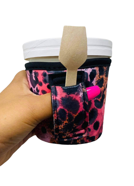 Blushing Leopard Pint Size Ice Cream Handler™