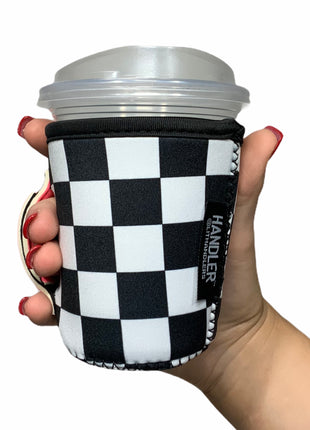 Checkerboard w/ Neon Pink Small & Medium Coffee Handler™