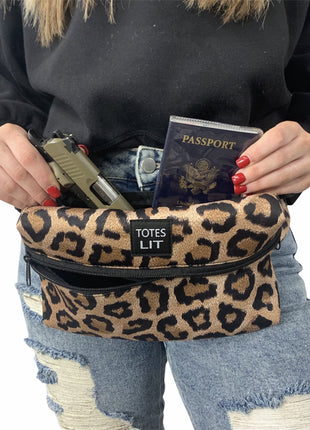 Leopard Fanny Packin' Tote