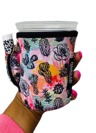 Summer Cactus Small & Medium Coffee Handler™