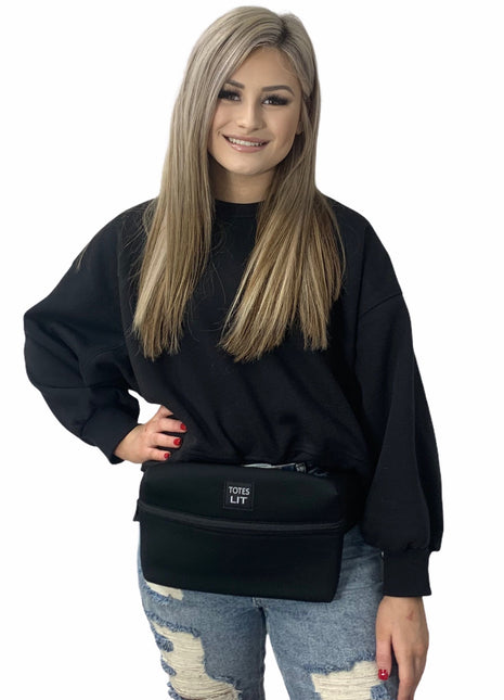 Solid Color Fanny Packin' Tote