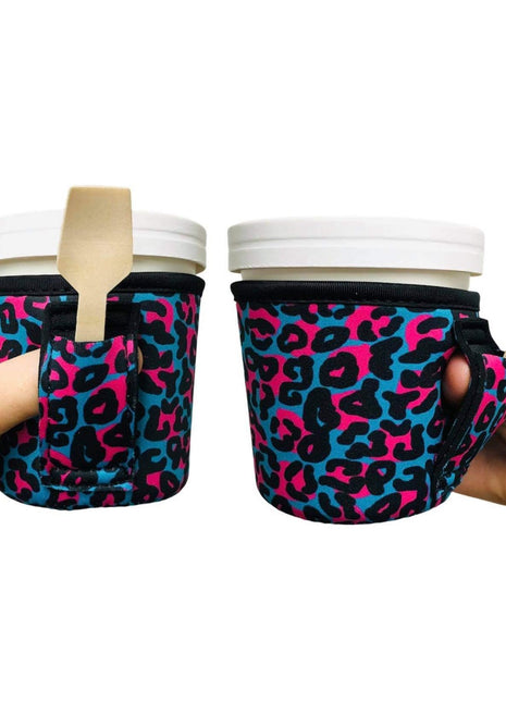 Blue Leopard Pint Size Ice Cream Handler™