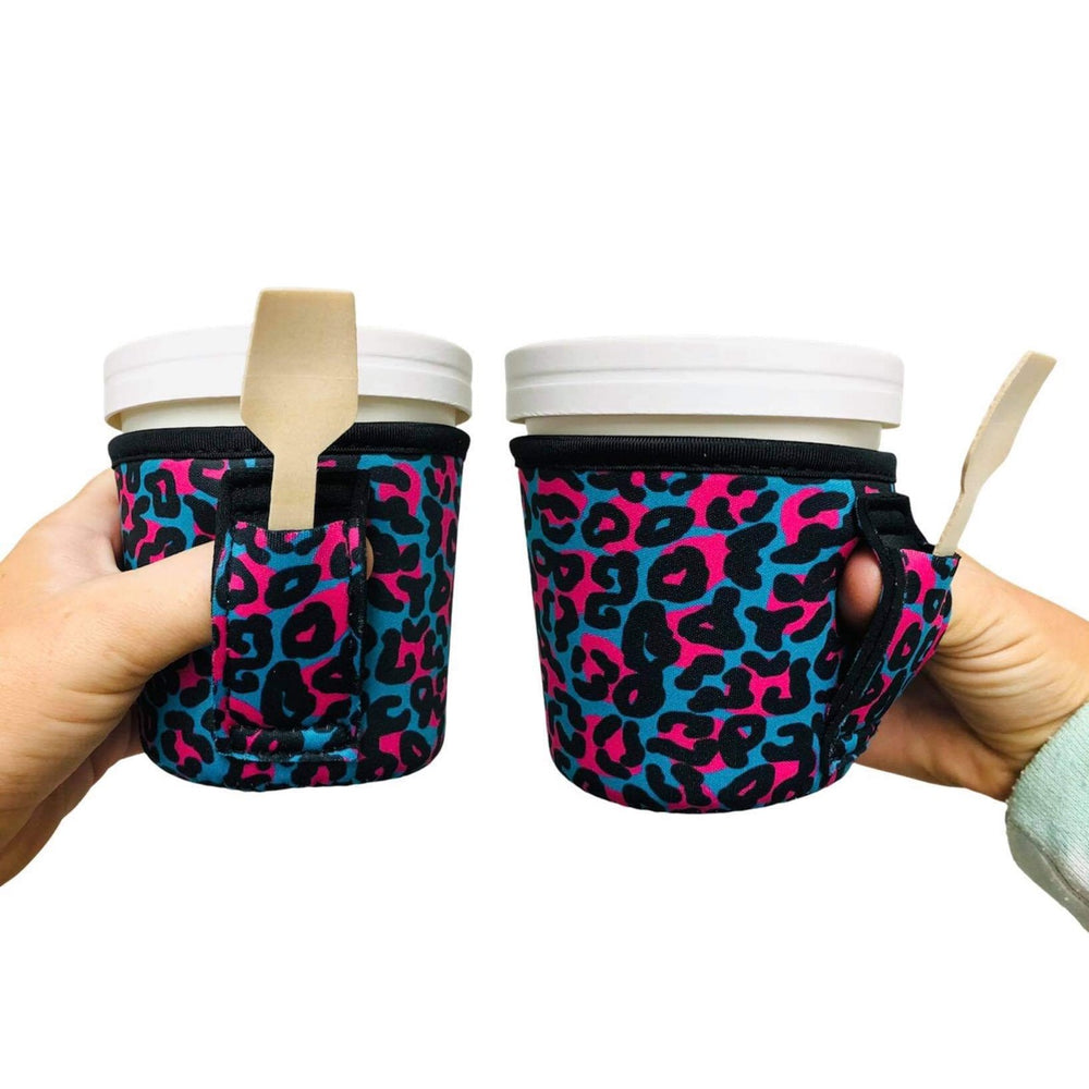 Blue Leopard Pint Size Ice Cream Handler™