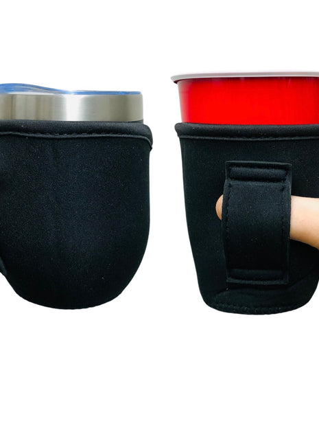 Solid Color 12oz Wine Tumbler Handler