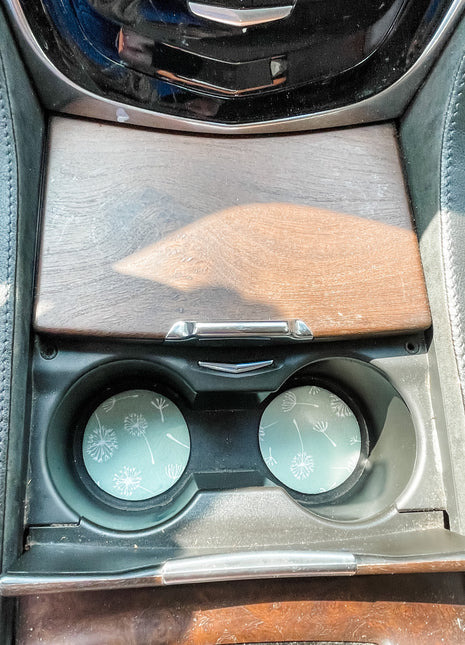 Dandelions Neoprene Car Coasters
