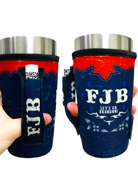 FJB Let's Go Brandon 20oz Large Coffee / Tea / Tumbler Handler™