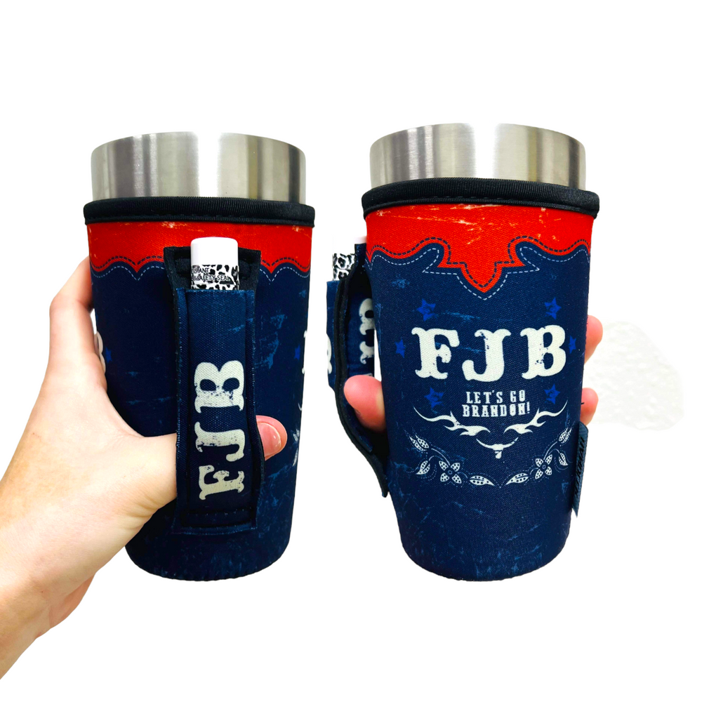 FJB Let's Go Brandon 20oz Large Coffee / Tea / Tumbler Handler™