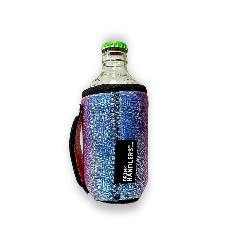 Iridescent Rainbow 12oz Stubby Can Handler™ - Drink Handlers