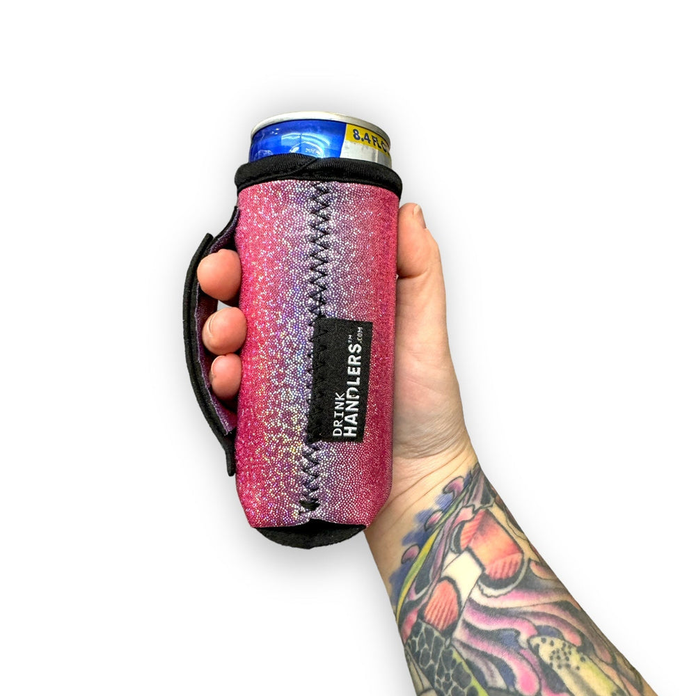 Iridescent Rainbow 8-10oz Slim Can Handler™ - Drink Handlers