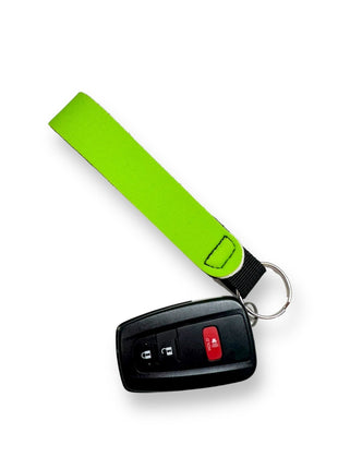 Lime Green Wristlet Keychain - Drink Handlers