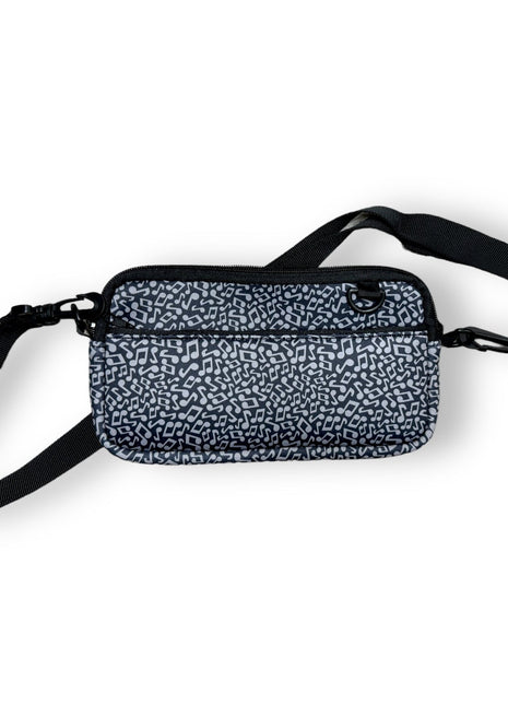 Music Notes Cross Body Purse - Drink Handlers