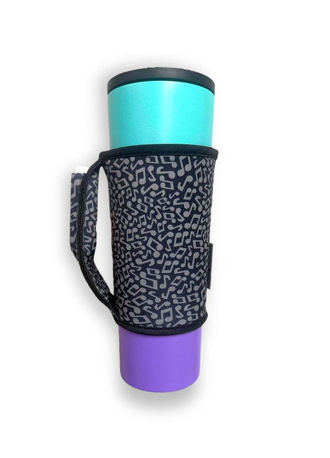 Music Notes Large / XL Bottomless Handler™ - Drink Handlers