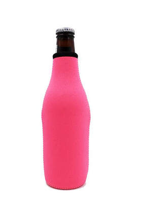 Solid Colors Bottle Neck Sleeves Zip Top 5 colors