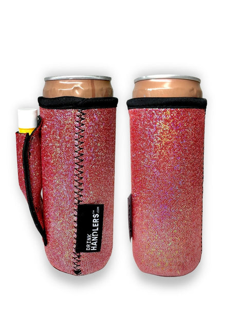 Pink Party 12oz Slim Can Handler™ - Drink Handlers