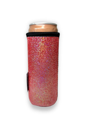 Pink Party 12oz Slim Can Handler™ - Drink Handlers