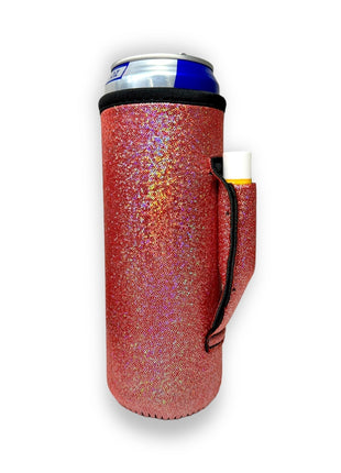 Pink Party 16-24oz Soda & Water Bottle / Tallboy Can Handler™ - Drink Handlers
