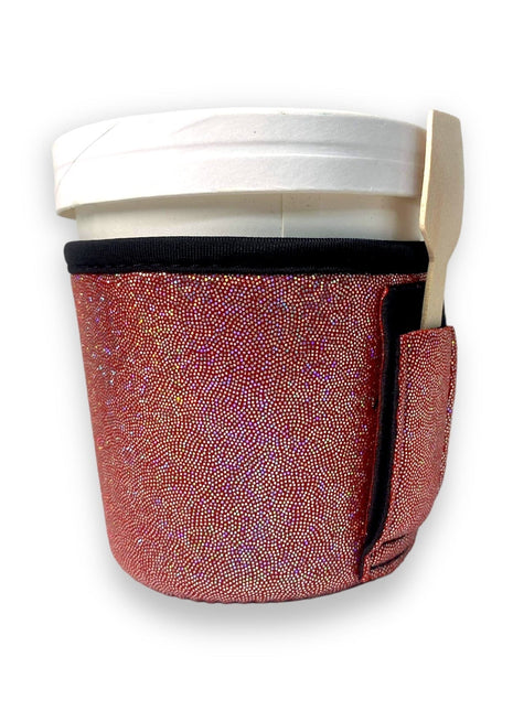 Pink Party Pint Size Ice Cream Handler™ - Drink Handlers