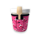 Pink Soccer Pint Size Ice Cream Handler™ - Drink Handlers