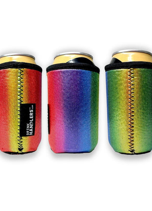 Radiant Rainbow 12oz Stubby Can Handler™ - Drink Handlers