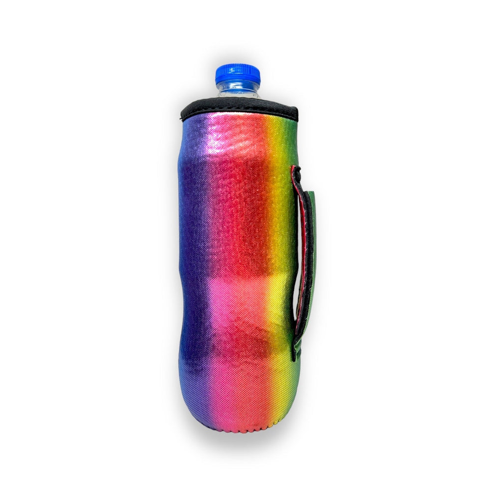 Radiant Rainbow 16-24oz Soda & Water Bottle / Tallboy Can Handler™ - Drink Handlers