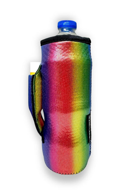 Radiant Rainbow 16-24oz Soda & Water Bottle / Tallboy Can Handler™ - Drink Handlers