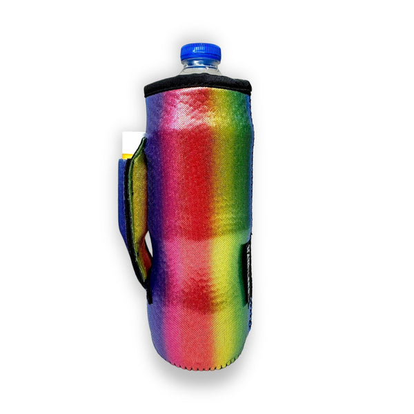 Radiant Rainbow 16-24oz Soda & Water Bottle / Tallboy Can Handler™ - Drink Handlers