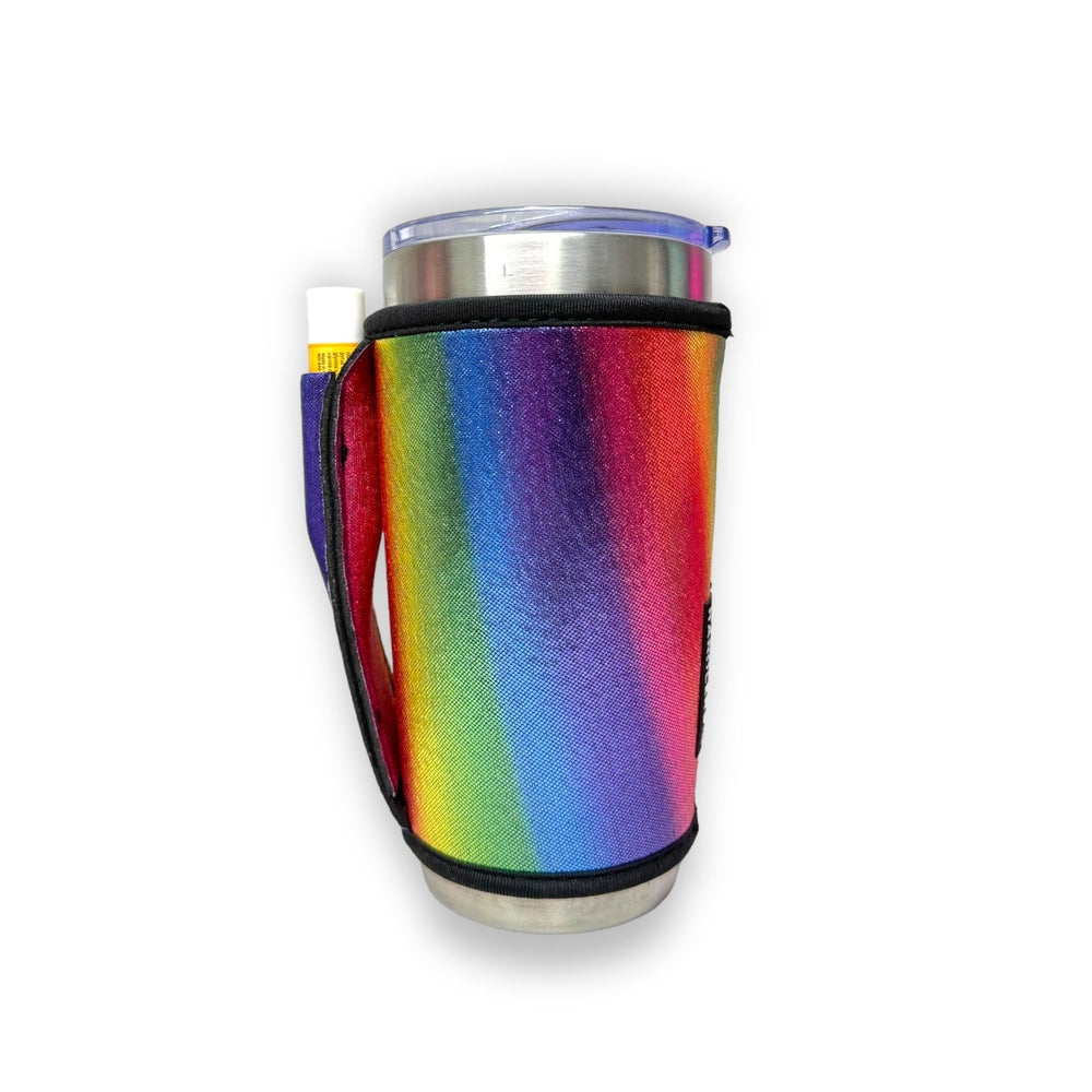 Radiant Rainbow Large / XL Bottomless Handler™ - Drink Handlers