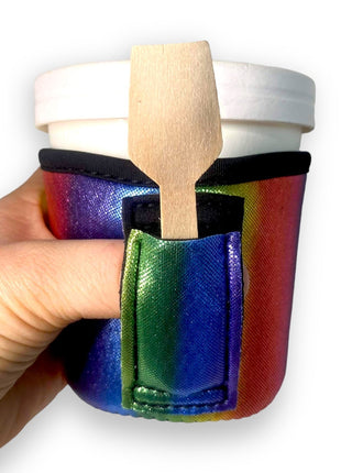 Radiant Rainbow Pint Size Ice Cream Handler™ - Drink Handlers