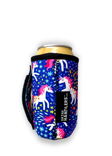 Rainbow Unicorns 12oz Stubby Can Handler™ - Drink Handlers