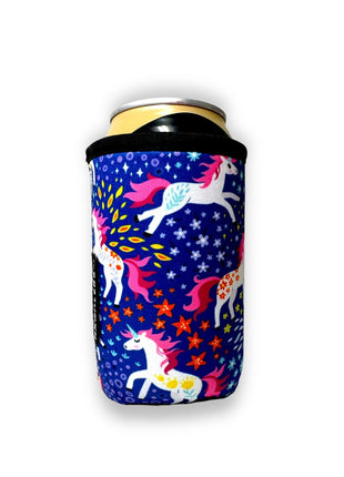 Rainbow Unicorns 12oz Stubby Can Handler™ - Drink Handlers