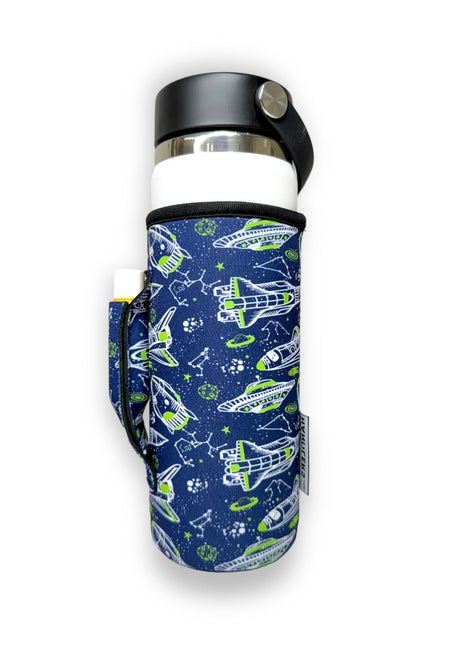 Rocket Ships 16-24oz Soda & Water Bottle / Tallboy Can Handler™ - Drink Handlers