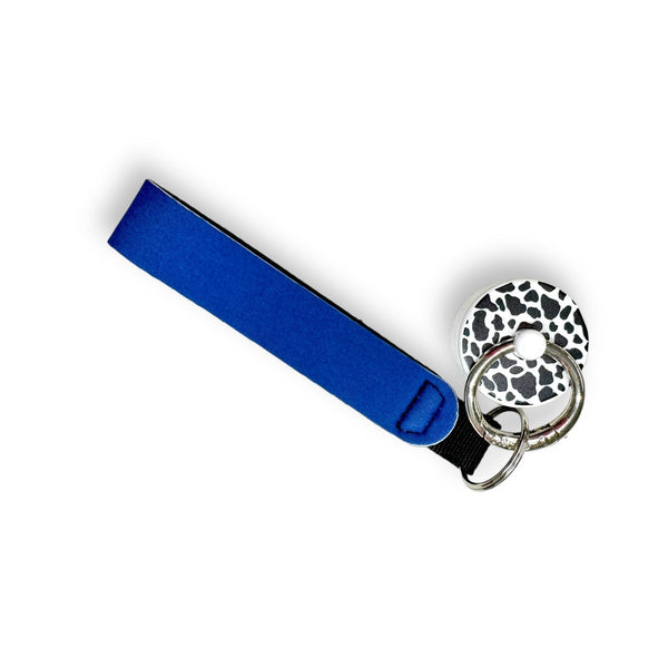 Royal Blue Wristlet Keychain - Drink Handlers