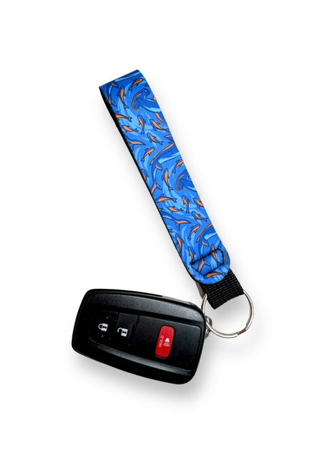 Sharks Wristlet Keychain - Drink Handlers