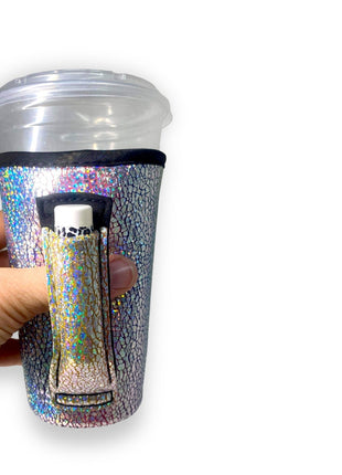 Silver Fox 16oz PINT Glass / Medium Fountain Drinks and Hot Coffee Handlers™ - Drink Handlers