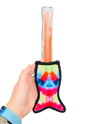 Tie Dye Mermaid Icy Pop Holder