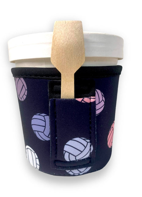 Volleyball Pint Size Ice Cream Handler™ - Drink Handlers